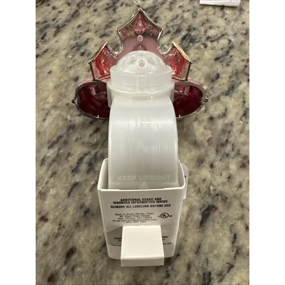 Bath & Body Works Disney Princess Aurora Crown Pillow Wallflower Plug Nightlight - Picture 3 of 3